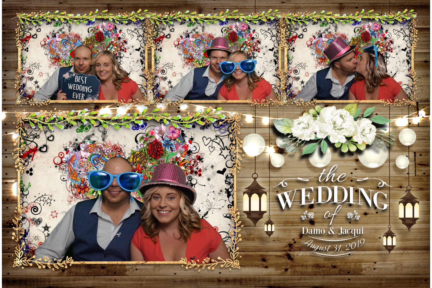 Damo and Jacqui | View more photos from the event at gallery.blissbooth.co.uk/u/BlissBooth/Damo-and-Jacqui